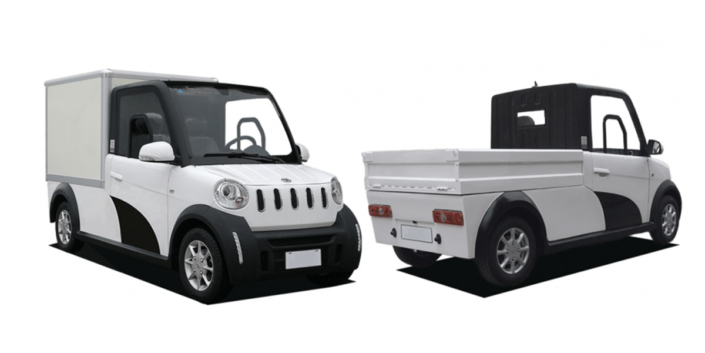 Mini Auto Elettriche da Lavoro: JY–PICK-UP e JY–VAN